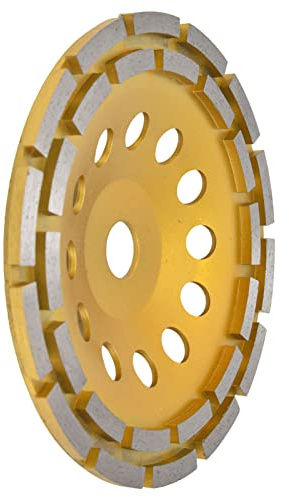 Disques abrasifs pour béton disque diamant 180 meule diamantée, longue durée de vie, gain de temps, traité thermiquement pour marbre (180 mm) meule diamant pour disqueuse Sierra de diamante