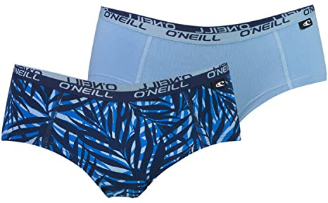 O'Neill Damen | Hipster | 2er Set | Saison (Jungle - Multi/Light Blue, XL)