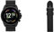Smartwatch Fossil Gen 6 da Uomo, in Acciaio Inossidabile Nero con Cinturino a Rete in Acciaio Inossidabile Nero, FTW4066 + Cinturino in Silicone da 22 mm