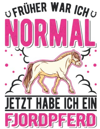 Fjordpferd Tagesplaner: Fjordpferd Norweger Pferd Fjordi / Kalender 2023 & 2024 / Wochenplaner Tagesplaner Planer / Planungsbuch To-Do-Liste / 6x9 Zoll / 100 ausfüllbare Seiten