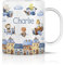 iCaseDesigner Personalised Childrens Mug - Unbreakable Lightweight Polymer - Add Your Own Name - Animals in Planes