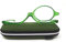 CONTOUR CRISTAL - Occhiali da trucco con lenti da vista di qualità ottica e custodia per matite (Verde, 3)