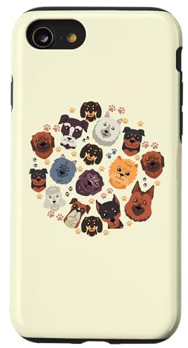 iPhone SE (2020) / 7 / 8 Animal Lover Dog Lover Pet Owner Paw Prints Cute Animal Dog Case