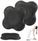 VMUTGA 2 Stück Kniekissen Yoga, 20 x 20 cm Knieschoner Matte Rutschfest Knie Pad Verschleißfestigkeit zum Schutz Von Knien Ellbogen Handgelenken Yoga Zubehör für Streckübungen Aerobic Gymnastik