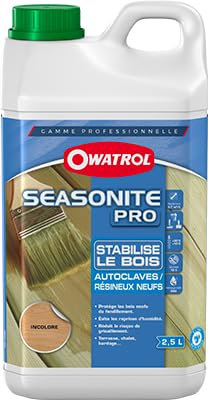 Stabilizzatore per legno nuovo Seasonite Pro - Owatrol Pro - 2,5 litri