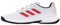 adidas Gamecourt 2.0 Tennis Shoes, Scarpe da Tennis Uomo, Ftwr White Lucid Red Core Black, 46 EU