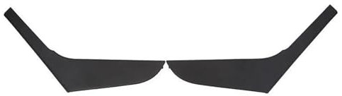 XSPWFHJU Maniglie Interne Auto per VW Golf 6 MK6 2009-2013, 4 Pezzi Nero, Plastica, Sinistra + Destra