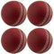 Haowul 4 Stück Cricketbälle Für Training, Coaching, Training Und Hervorragende Sprungfähigkeiten. Weicher Cricketball Handgenähter Naht Für Spieler Jeden Alters