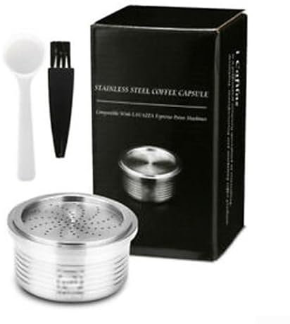 Filtro de cápsula de acero inoxidable para máquinas de café de la serie Espresso Point, extracción óptima de grasa de café