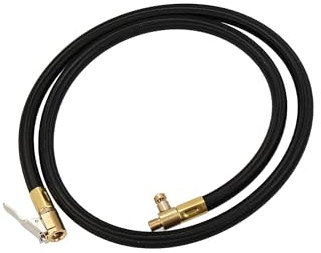 Partuto 100cm 39 Car Tire Valve Pipe Air Chuck Inflator Pump Extension Hose Replacement