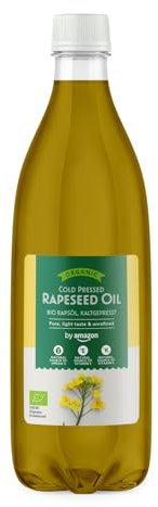 by Amazon Bio Rapsöl, Kaltgepresst, 1L