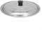 ZiStarlilife Lid Size 32Cm, 34Cm, 36Cm, 38Cm, 40Cm Culinary,Stainless Steel For Flat Pans, Frying Pans, Wok(34cm)