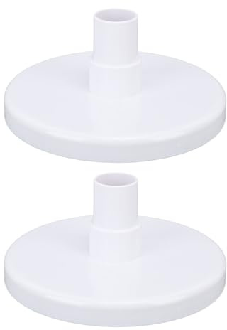 QANYEGN Above Ground Pool Vacuum Plate, Pool Skimmer Vacuum Plate, Plastic Round Above Ground Pool Skimmer Vacuum Plate for SP1091WM