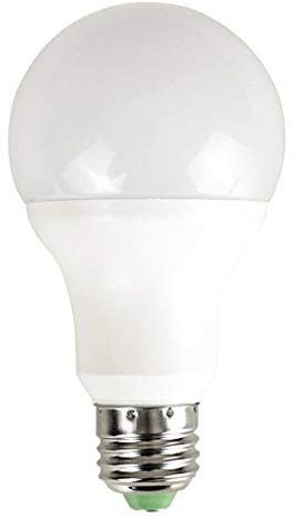 MSC 5 Watt 450 Lumen E27 Cool - Automatic Dusk to Dawn Sensor LED Bulb - Auto On/Off - Daylight/Cool White Light Bulb 6500k Energy Saving 5w - 50w Incandescent Equivalent 5 Watt 450 Lumen E27 Cool