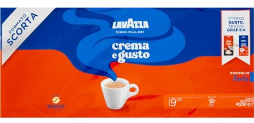 24x LAVAZZA Crema E Gusto Strong Ground Italian Coffee Espresso 6kg