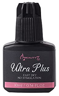 Beauty7 Colla Adesive per Ciglia Finte Extension Nero 10ml