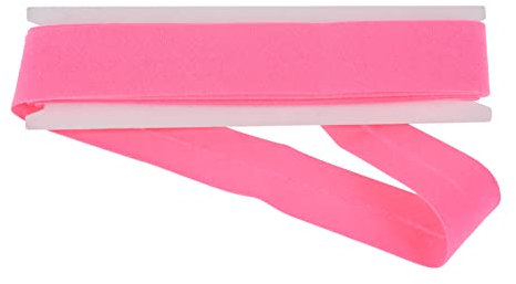 Schrägband 3 m Verzierband Nähband Abschlussband Neon-Pink