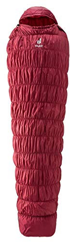 deuter Exosphere -6° L - Large Kunstfaser Schlafsack, cranberry-fire