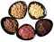 Legendary Callets Mix DARK / MILCH / WEIß/ GOLD / RUBY 5 x 0.5Kg - Original belgische Schoko Drops, für Schokoladen-Fondue und Schoko-Brunnen, Ganache , Glasur, zum Trinken usw.