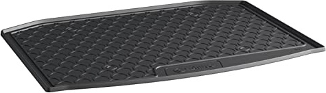 Gledring Rubbasol (Gummi) Kofferraumwanne passgenau | kompatibel mit Seat Leon IV (KL1) HB 5-türer 2020- (Tiefe Ladeboden)