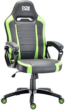 DON ONE - Belmonte Gaming Chair Black/Green