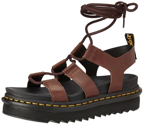 Dr. Martens Nartilla Dark Brown New Oily Illusion UK 8 (US Women's 10) M