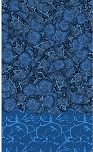 Blue Wave NL520-40 Bâche de Piscine Ronde à paroi en Acier Unibead de 7,1 m, Pebble Cove