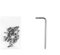 SPORTARC 17pcs Electric Scooter Bottom Cover Steel Screws For-Xiaomi M365 Pro Pro2 1S