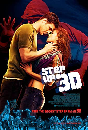 Step UP 3 Poster A2 - Filmkunstposter in verschiedenen Größen für Wohn- oder Schlafzimmerideen. Randlose Kultfilmbilder, klassische ikonische 70er, 80er, 90er Jahre, Vintage-Retro-Wanddekoration, Bil