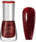 Glitter Nail Polish, Wine Red Glitter Nail Polish, Burgundy Red Nail Varnish, Long Lasting Chip Resistant & Quick Drying Nail Gel for DIY Nail Art Manicure at Home Salon 8ML(Burgundy)