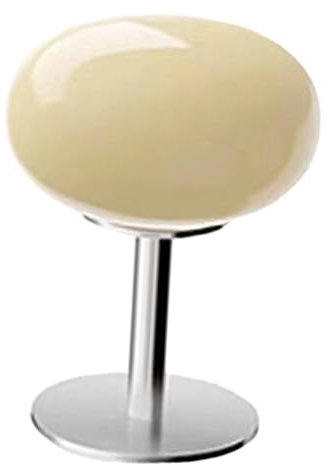 Baoblaze -Lampe, Tischlampe, nordische Glas-Tischlampe, E27-Birne, langlebig, Arbeitszimmer, Nachttischlampe, Tischleuchte für Zuhause, Büro, GELB