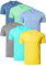 FULL TIME SPORTS V-Neck T-Shirt Pack of 6 FTS-UK-639-SUMMER-2-XL