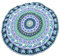 Milisten 59 badehandtuch Indisches Strandtuch Runde Stranddecke Indische Stranddecke Indische Mandala-Stranddecke runden Badetuch Indien