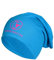 SCHIETWETTER Leichte Beanie Mütze Möwe, Übergangsmütze, dünne Kopfbedeckung, Logo-Print, stretch, warm, einfarbig azuro/neon magenta OS