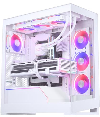 Fierce PC SUPER Gaming-AMD Ryzen 7 Ryzen 9800X3D 4.7-5.2GHz, RTX 4070 SUPER 12GB,32GB RAM DDR5 6000MHz, 1TB NV3 M.2 NVME SSD,750W PSU,Liquid Cooler,Windows 11