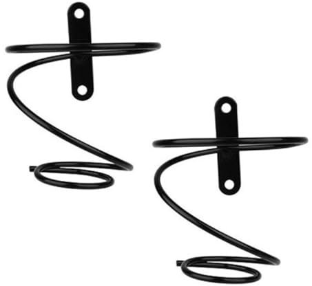 Mikikit 2pezzi Portabottiglie Singolo Da Parete in Metallo Per Vino Viti Mensola Per Esposizione e Cocktail Portabevande Sospeso Multifunzione