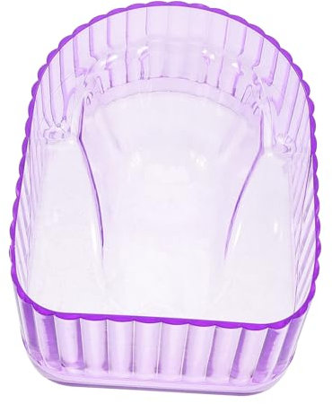 Beaupretty Nail Soaking Bowl Professional Acrylic Nail Remover Tool Manicure Bowl for Cleaning Softening Cuticles Salon Use