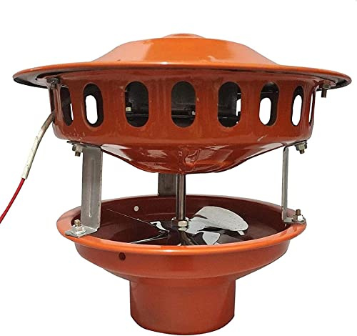 Generisch Kaminzugventilator mit Abzugshaube für Kamine und Öfen, 80 W