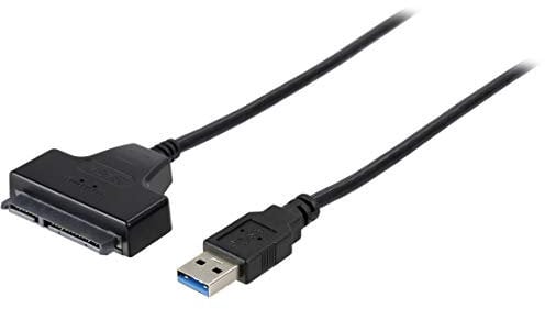 Rosewill USB 3.0 to SATA III Adapter for 2.5 SDD HDD Hard Drives. SATA III/II/I to USB 3.0 External Converter and Cable, Support UASP, Portable SATA Adapter to USB 3.0 for 2.5 inch SSD/HDD