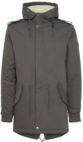 !Solid SDDarnell Herren Winterparka Parka Winterjacke, L, Dark Grey (2890)