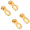 11 fach kettenschloss,Fahrradkettenglied, 2 Paar Schnellverschluss Fahrradkettenverbinder Magica Steel Montana Kettengliedverbindung für 11-fach Kette(Gold)