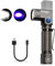 NICRON B74U Schwarzlicht UV Taschenlampe 90 Grad Drehbarer-Kopf Wiederaufladbar 395nm 700 Lumen 6 Modus für Haustierurin Detektion auf Teppichen, Vorhängen