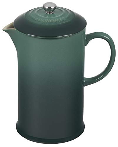 Le Creuset Französische Presse aus Steingut, 100 ml, Artichaut