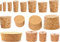 lilawelt24 / Fasskorken - Größen zur Auswahl KORKEN aus NATURKORK Flaschenkorken STOPFEN Spitzkorken (45/37 mm)