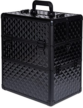 NÉONAIL UV Nagellack Koffer Organizer - Make Up Organizer - Schminkkoffer - Kosmetikkoffer - Nagellack Aufbewahrung - Beauty Case - Nail Art - Koffer groß - Größe L