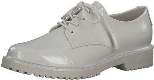 MARCO TOZZI 2-2-23712-20, Oxford para Mujer, Beige (Cream Patent), 40 EU