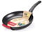 Moneta Gea Poêle, 28 cm, aluminium 100% recyclé, pour chaque table de cuisson, y compris l'induction. Fabriqué en Italie