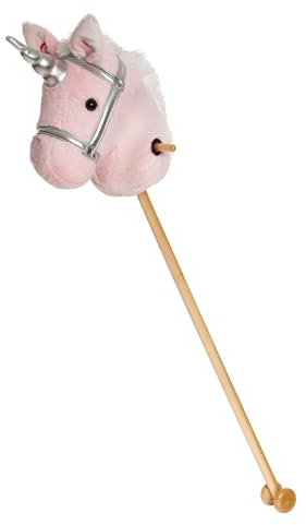 Teddykompagniet – Unicorn on Stick, Pink (TK12599)