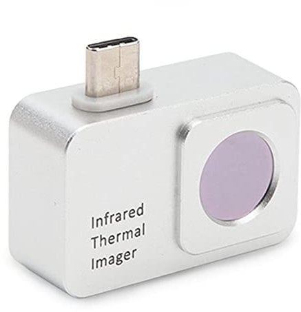 Wärmebildkamera, Industrielle -Wärmebildkamera, 256 X 192 HD-Wärmebildkamera, 5℉ ~ 1112℉ Messbereich, Infrarot-Erkennungsgeräte, Anwendung auf Smartphones, Tablets, PC