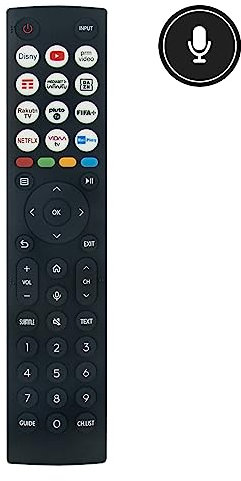 ERF2N36-0011 Télécommande de remplacement pour Hisense TV ERF3A80(0012) ERF3B8OH(0012)ERF3E8OH(0012)ERF3180H(0012) ERF2J36H ERF2M36H ERF2N36H ERF2036H ERF2P36H 55A6BG 55A6CG 55A6DG 55A6EG 5A6FG 55A6GG